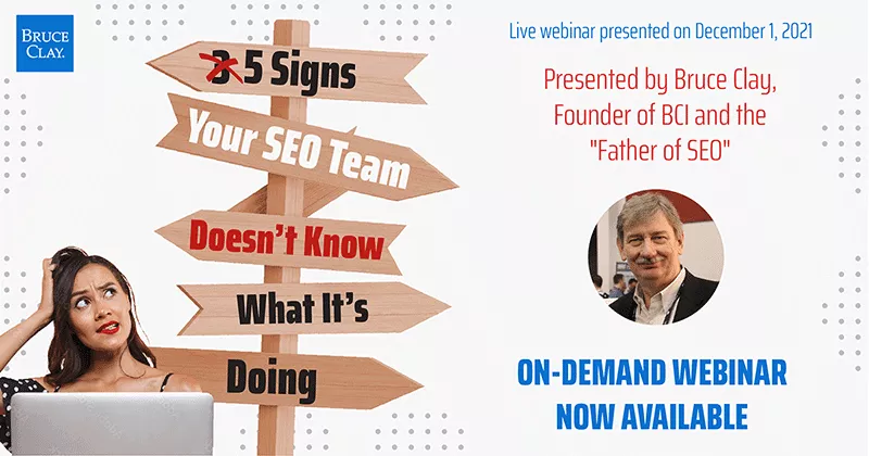 5 Signs Your SEO Team Doesn’t Know What It’s Doing